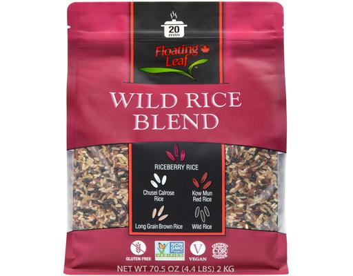 Wild Rice Blend 4.4 pound Floating Leaf