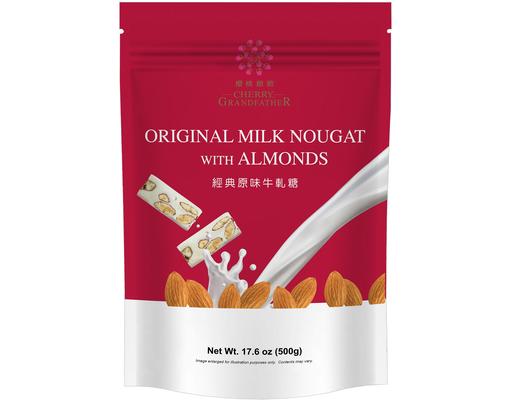 Milk Nougat with Almonds, 17.64 oz Cherry Grandfather
