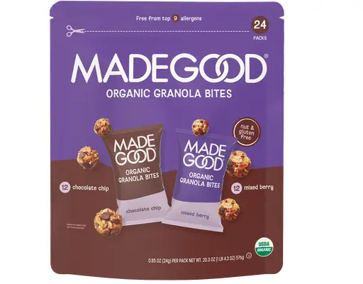 Granola Minis, Variety Pack, 0.85 oz, 24 count MadeGood