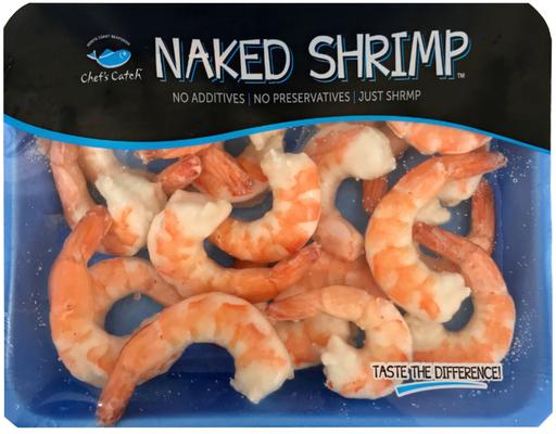 Naked Shrimp 16/20 Count Cooked, 1.4 lbs. North Coast