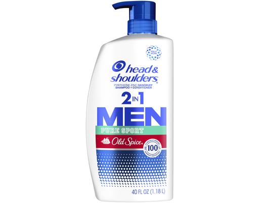 Men's 2-in-1 Dandruff Shampoo and Conditioner, 40 oz. Head & Shoulders