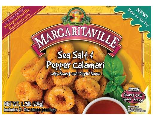 Salt & Pepper Calamari Rings With Sweet Chili Sauce, 1.75 lbs. Margaritaville