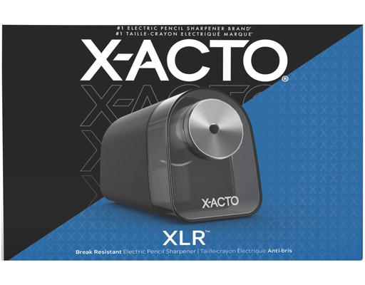 Pencil Sharpener, XLR Electric Pencil Sharpener, Pencil Saver, SafeStart Motor, Black, 1 count X-ACTO