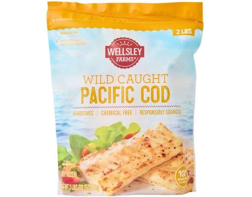 Wild-Caught Pacific Cod, 2 lbs. Wellsley Farms