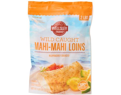 Wild-Caught Mahi-Mahi Loins, 2 lbs. Wellsley Farms