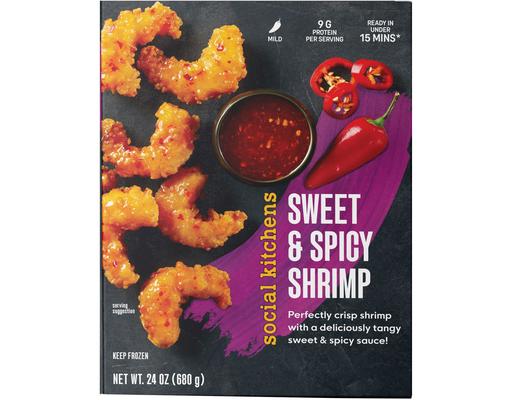 Sweet & Spicy Shrimp, 1.5 lbs. Social Kitchens