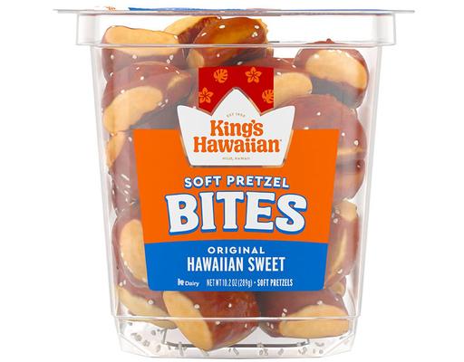 Original Hawaiian Sweet Soft Pretzel Bites, 10.2 oz. King's Hawaiian