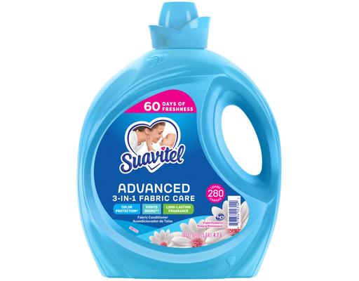 Advanced 3-in-1 Fabric Care - Field Flowers, 280 loads/160 oz. Suavitel