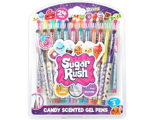 Gel Pens for Kids - Candy Scented PensFor Ages 4 and Up - 24 count Sugar Rush