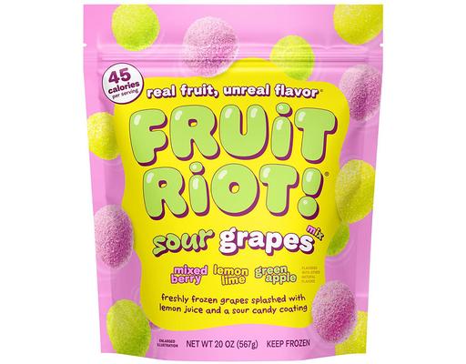 Sour Candy Grapes Mix, 20 oz. Fruit Riot