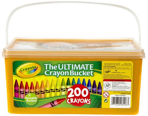 Ultimate Crayon Bucket, 200 count. Crayola