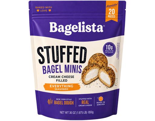 Stuffed Mini Bagels 20 count Bagelista