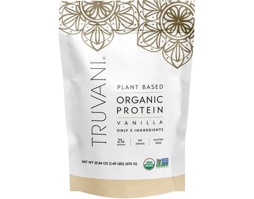 21g Plant Protein Vanilla 1.49 pound Truvani