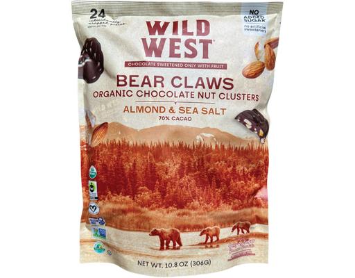 Organic Chocolate Nut Clusters 10.8 ounce Wild West