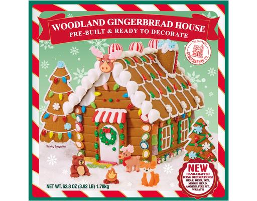 Gingerbread House 62.78 ounce Woodland