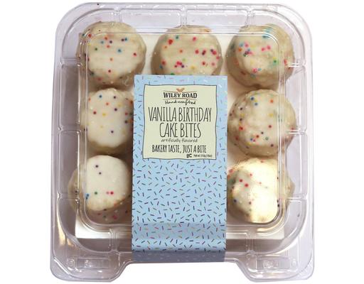 Birthday Cake Bites 18 count Wiley Road