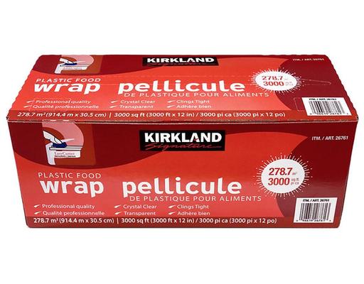 Stretch-Tite Plastic Food Wrap, 3000 foot Kirkland Signature