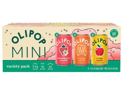 Mini Variety Pack Soda, 15 pack Olipop
