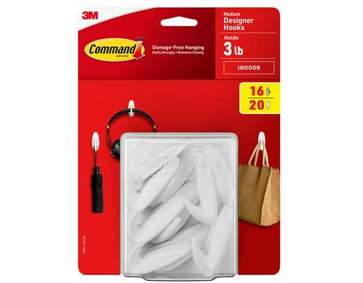 Command Medium Designer Hook 3M
