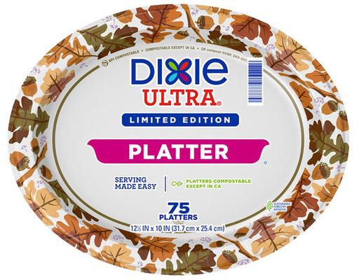 Ultra Platter, 75 count Dixie