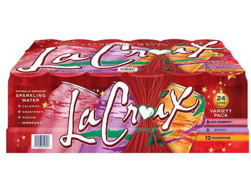 Sparkling Water Red Winter Variety Pack 12 fluid ounce 24 count LaCroix