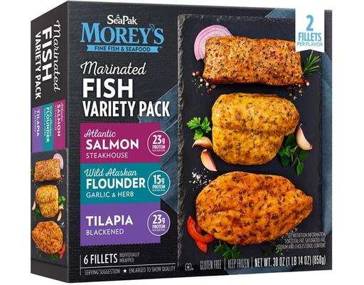 Marinated Fish, 5 ounce., 6 pack, frozen Morey's