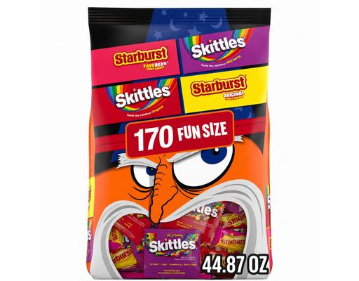 Halloween Variety Pack Candy, Fun Size, 170 pcs. Mars
