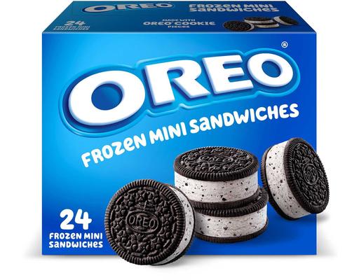Mini Dessert Sandwiches, Frozen, 24 count Oreo