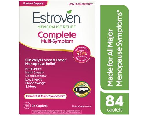 Complete Multi-Symptom Menopause Relief Caplets, 84 ct Estroven