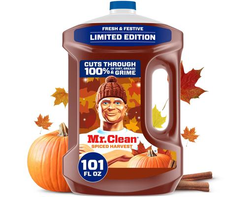 Multi-Surface Cleaner Limited Edition Fall Scent, Spiced Harvest, 101 fl. oz. Mr. Clean