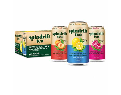 Tea Variety Pack 12 fl. oz., 18 pack. Spindrift
