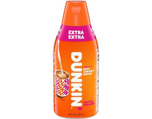 Dairy Coffee Creamer, Extra Extra, 48 fl. oz. Dunkin'