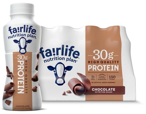 Nutrition Plan Chocolate, 30g Protein Shake, 12 pack, 11.5 fl. ounce each Fairlife