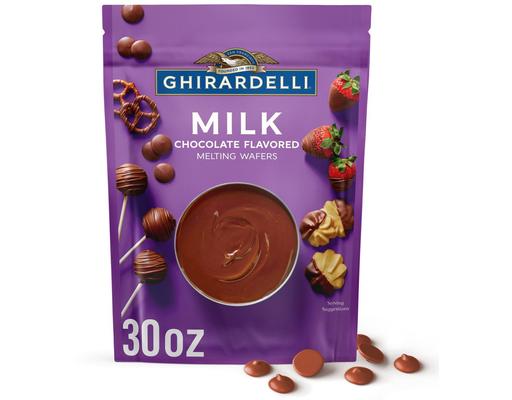 Milk Chocolate Melting Wafers, 30 oz. Ghirardelli