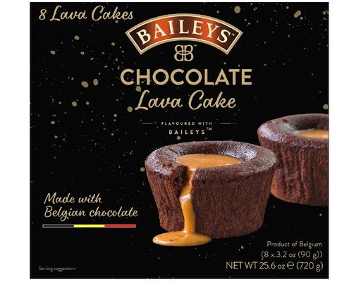Belgian Chocolate Lava Cakes, 3.17 oz., 8 count Baileys