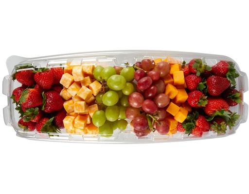 Fresh Fruit and Cheese Tray, average weight 3 lbs Member's Mark