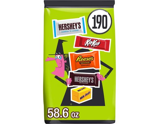 Halloween Miniatures Chocolate Candy, Variety Pack, 190 pcs. Hersheys