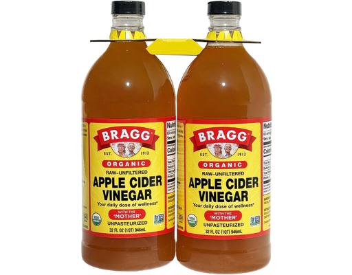 Organic Apple Cider Vinegar, 32 oz., 2 pack. Bragg