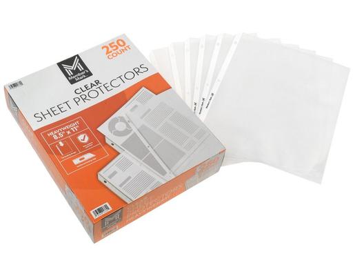Sheet Protectors, 250 count Member's Mark
