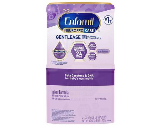 NeuroPro Care Gentlease Formula, 20 oz, 2 pack Enfamil