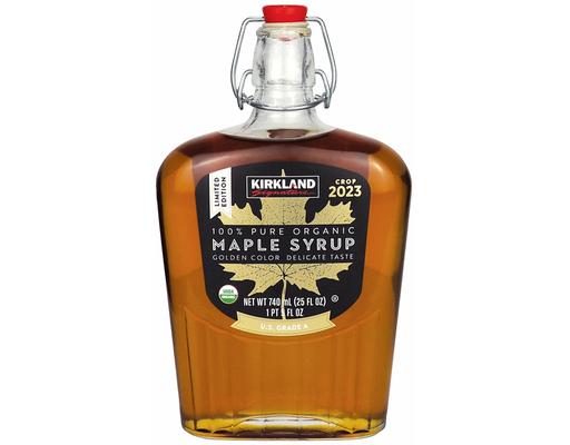 Organic Golden Maple Syrup, 25 fl. oz. Kirkland Signature